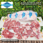 Mutton LEG BONE-IN kaki domba frozen Australia MIDFIELD whole cut 5-6 kg (price/kg)
